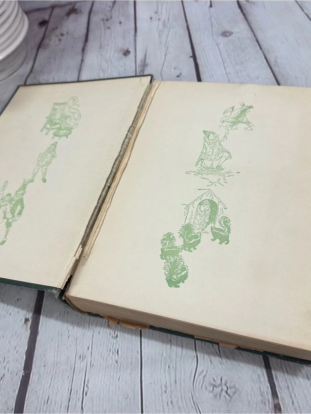 vtg 1924 Pinocchio D. collodi mayflower series hardcover illustrated children’s